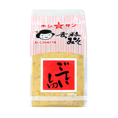 【一番人気の麦味噌】九州くまもとの定番 ≪ごていしゅ 900g≫ 【麦みそ】【麦粒】