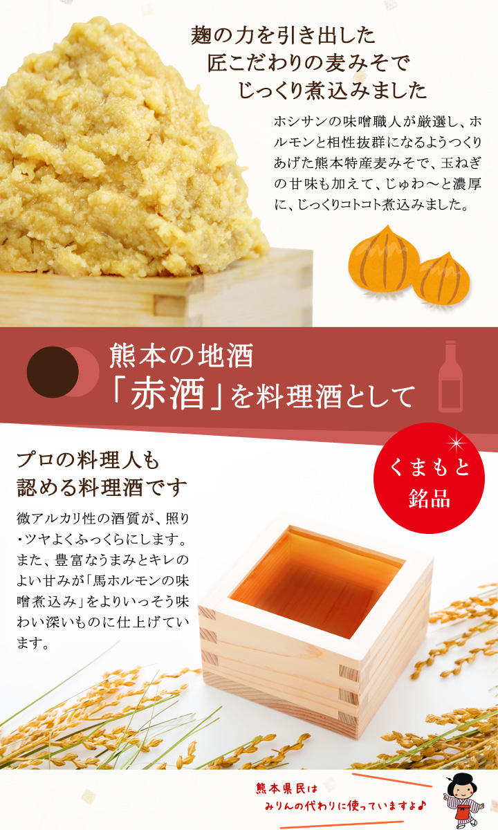 馬ホルモンの味噌煮込み_5