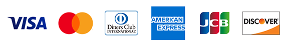 visa mastercard dinersclub americanexpress jcb discover