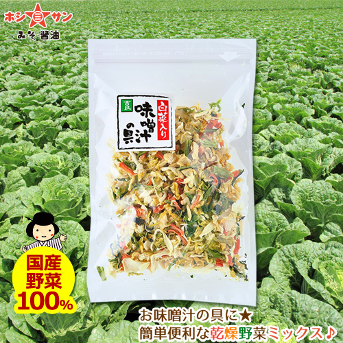 【メール便 送料無料】お惣菜用乾燥野菜3種セット【九州くまもとの老舗味噌屋ホシサン】