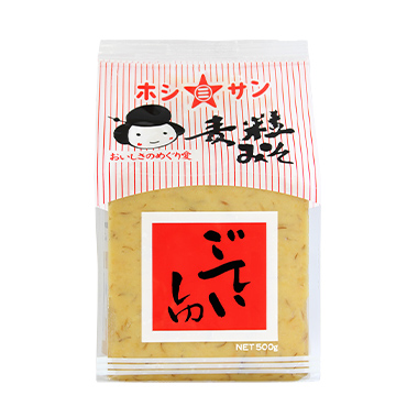 【一番人気の麦味噌】 ごていしゅ 500g お試しサイズ 【ホシサン売上No.1☆熊本の味噌】