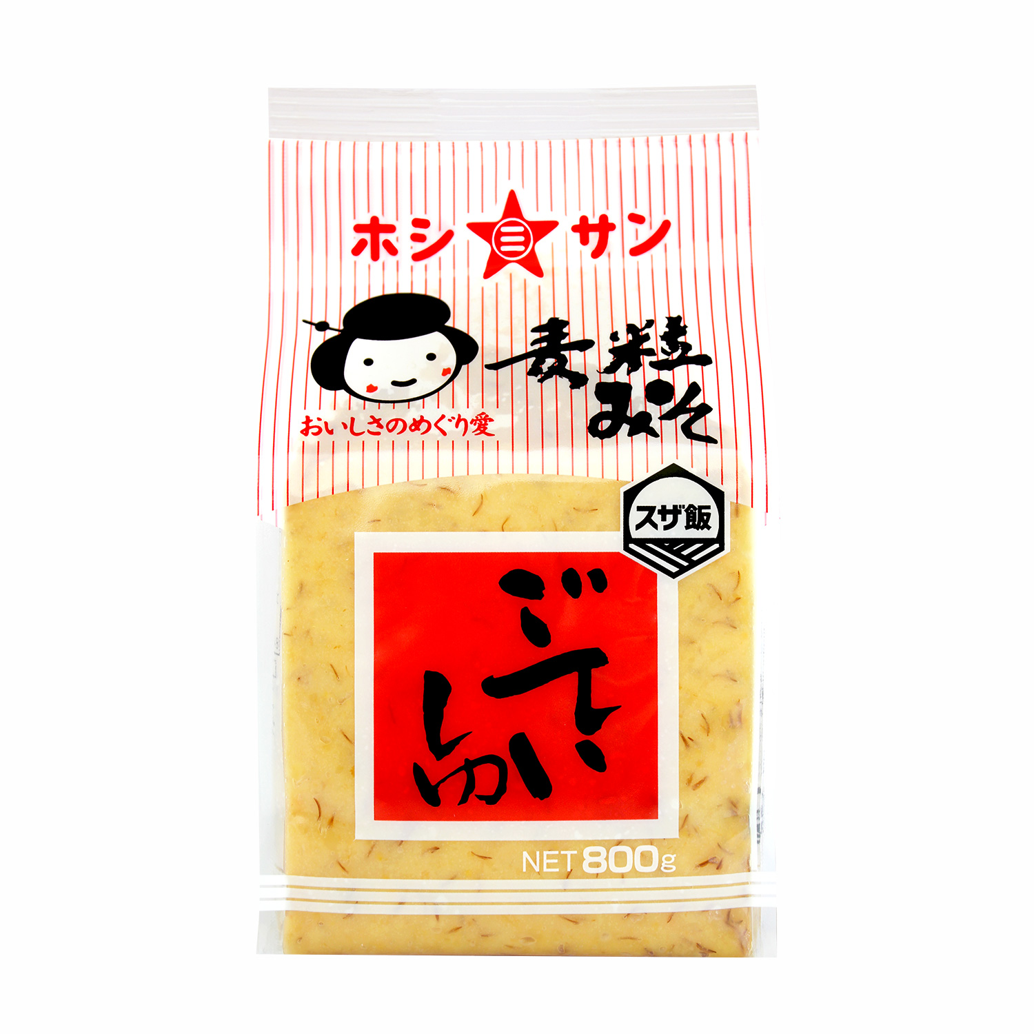 【一番人気の麦味噌】九州くまもとの定番 ≪ごていしゅ 800g≫ 【麦みそ】【麦粒】