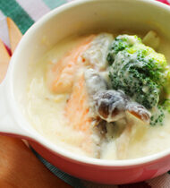 【TVサタデココ紹介レシピ】味噌で簡単!鮭のクリームシチュー