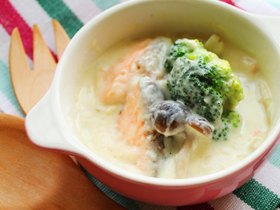 【TVサタデココ紹介レシピ】味噌で簡単!鮭のクリームシチュー