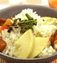 【白だし】筍ごはん