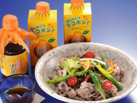 【火の国ぽん酢】豚しゃぶサラダ