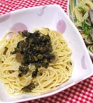 【白だし】高菜パスタ