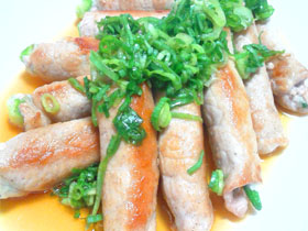 【でこみかんぽん酢】社員レシピ～ぽん酢でオクラの豚肉巻き