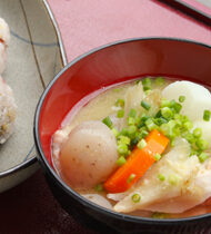 【ごていしゅ合わせ】根菜たっぷり・お肉がおいしい豚汁