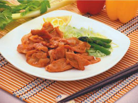 【にたき一番】豚のしょうが焼き
