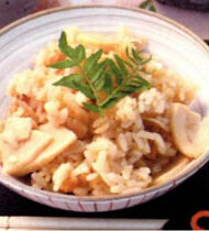 【だし醤油】筍と鶏肉のたけとり飯