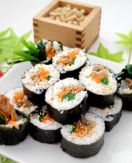 【にたき一番】節分♪キンパ風豚肉の恵方巻き