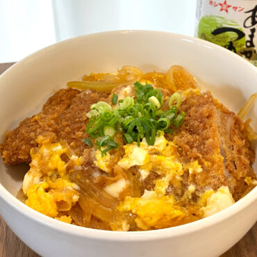 【あまかつゆ】簡単♪麺つゆで時短カツ丼